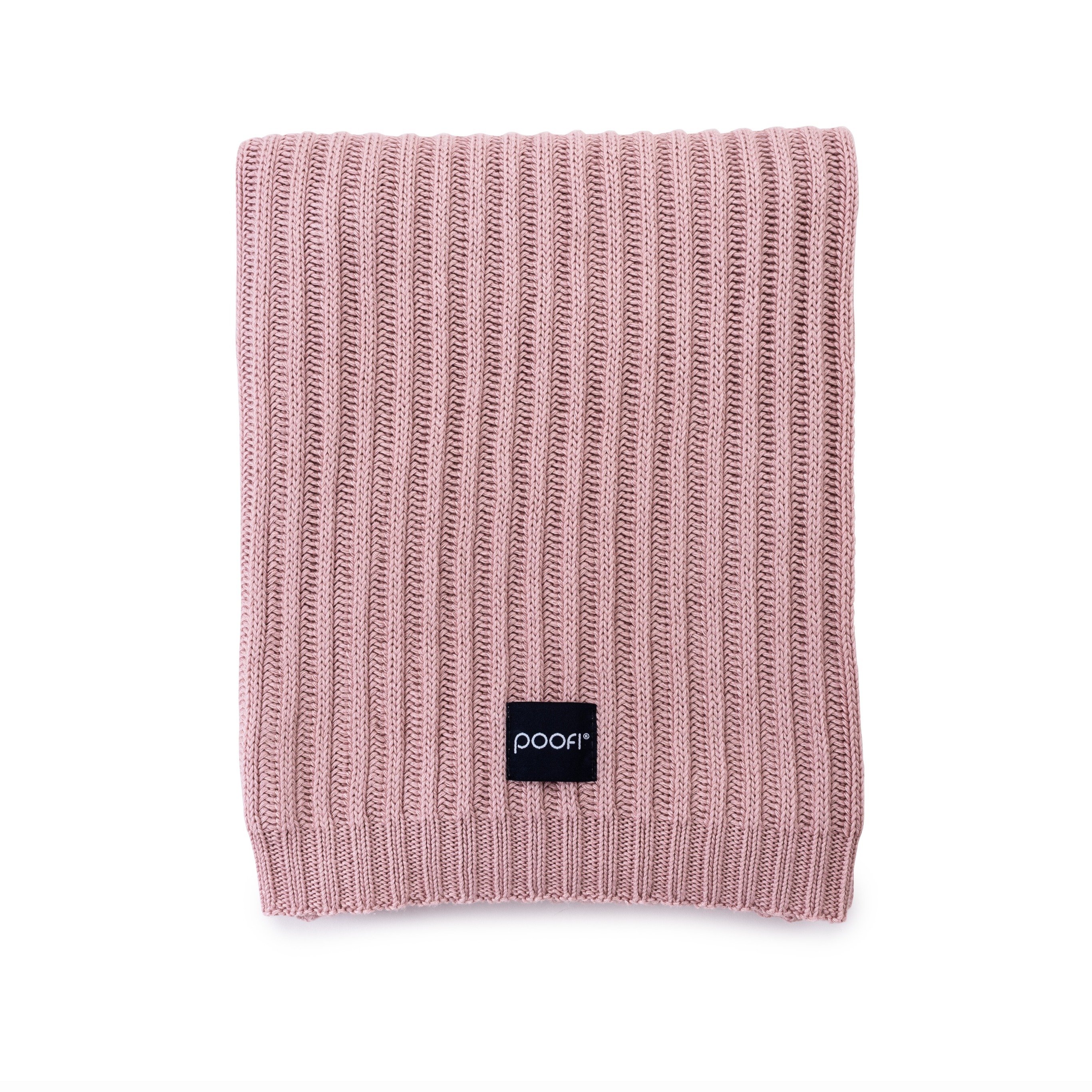 Poofi Kocyk bambusowy Oslo vintage pink 70x100