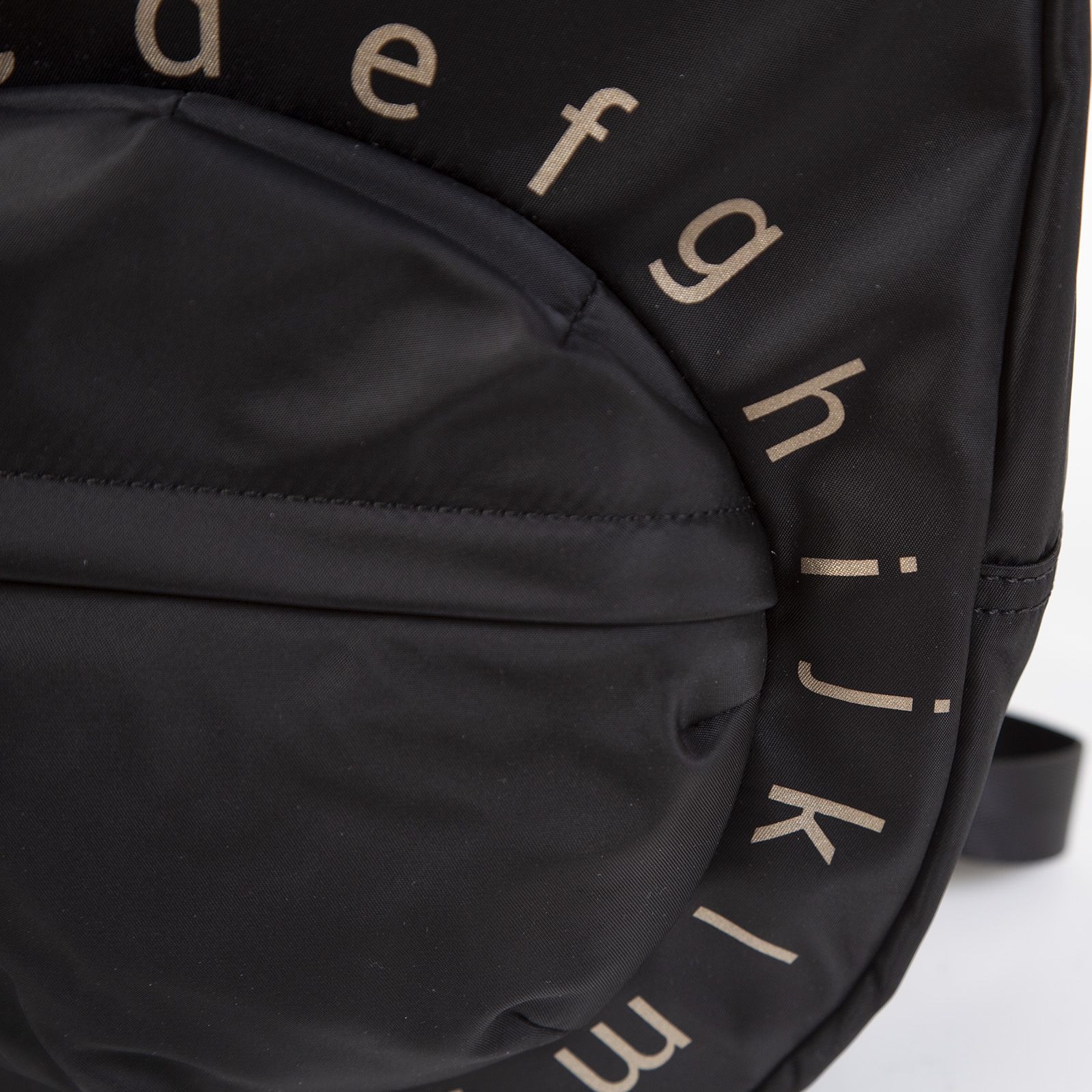 Childhome Plecak Dziecięcy ABC Czarno-Złoty | 3+ lat