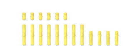 MODU Klocki Konstrukcyjne Dreamer Kit 12in1 Żółty 1+