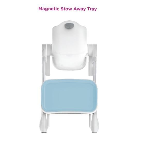 ORIBEL, Krzesełko do karmienia BŁĘKITNE KOLEKCJA DELICIOUS  Cocoon