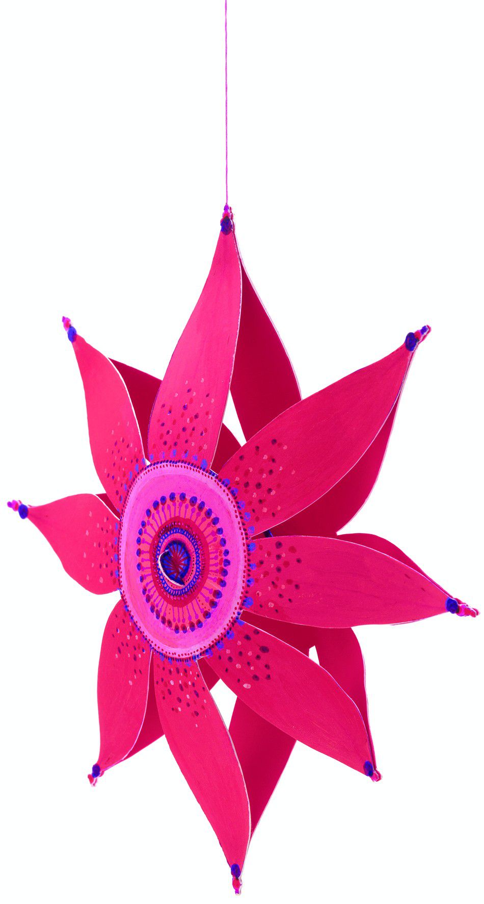 Djeco Zawieszki Dekoracyjne Kwiaty - Kreatywny Zestaw 6+