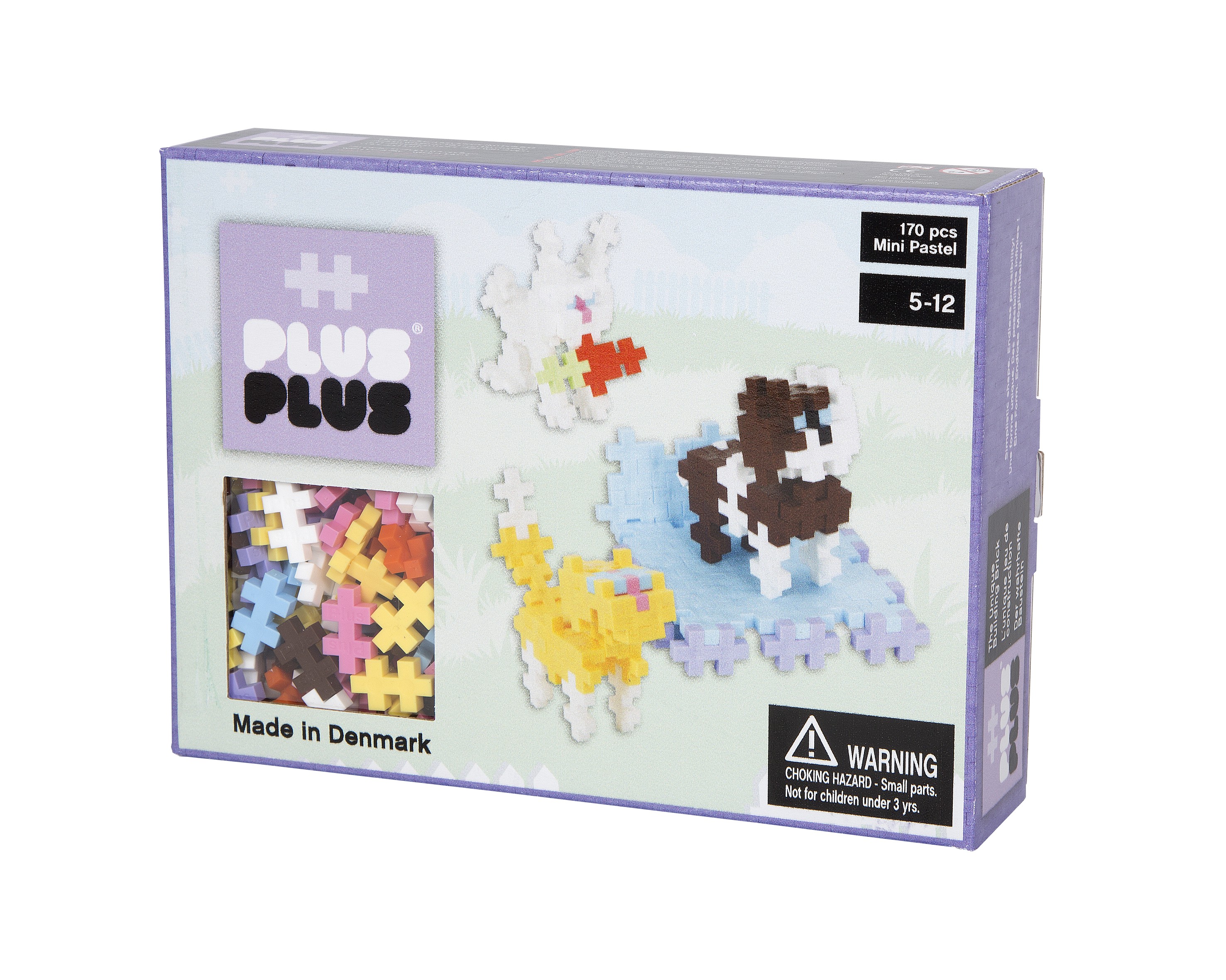 Plus-Plus Mini 170 Klocki BASIC Zwierzęta 3+