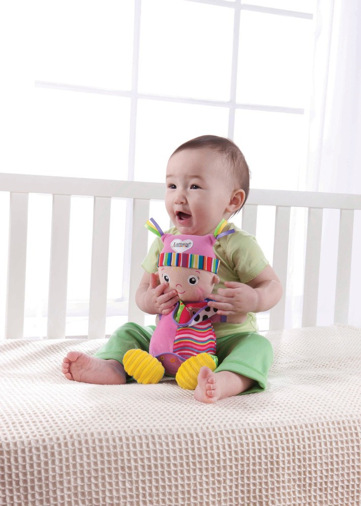 Lalka Maisie Lamaze Sensoryczna 0+ | Zabawka Edukacyjna