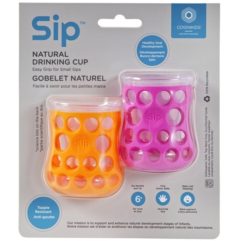 CogniKids Sip® Kubeczek do nauki picia 2 szt. 6m+