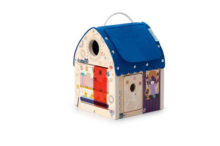 Lilliputiens Domek Iluzjonisty Drewniany 1+