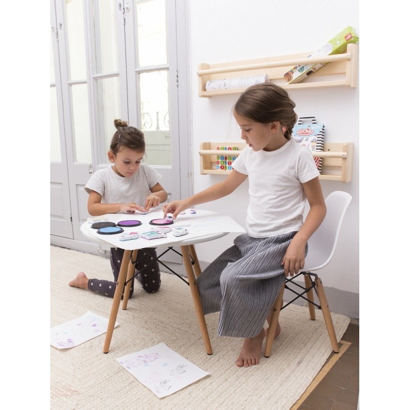 Apli Kids Zestaw Tuszy Zielony/Pomarańczowy/Brązowy 18m+