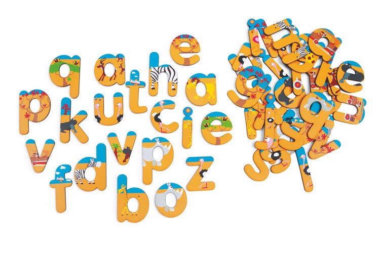 Scratch Magnetyczne Literki Safari 26el 3+