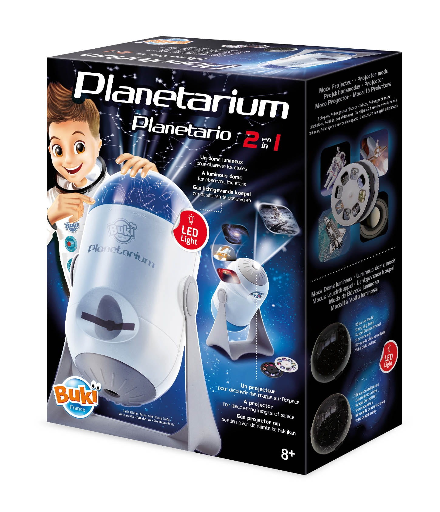Buki Planetarium 2w1 Projektor Gwiazd + Historie +8 lat