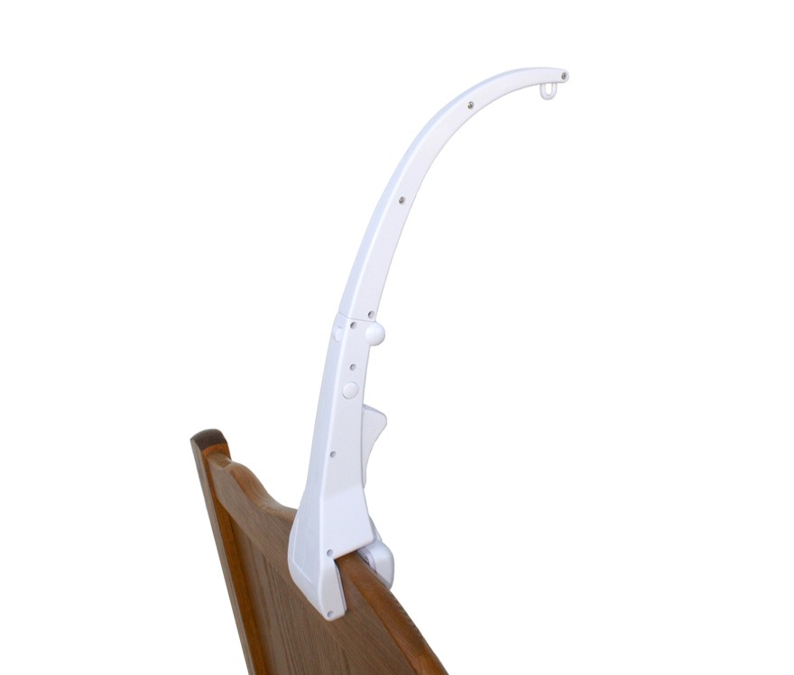 J.L. Childress Uchwyt do łóżeczka - Biały | Akcesoria 0+