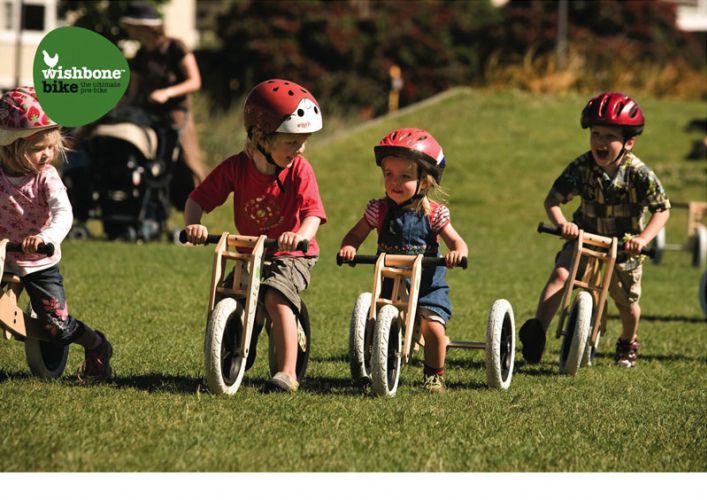 Drewniany rowerek biegowy 3w1 - Wishbone Bike Tangaroa