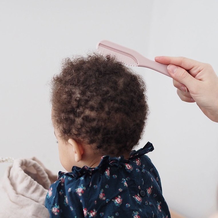 Beaba Szczoteczka i Grzebień do Włosów Old Pink 0+