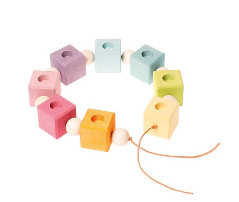 Grimm's Drewniane Urodzinowe Kostki - Dekoracja 1+