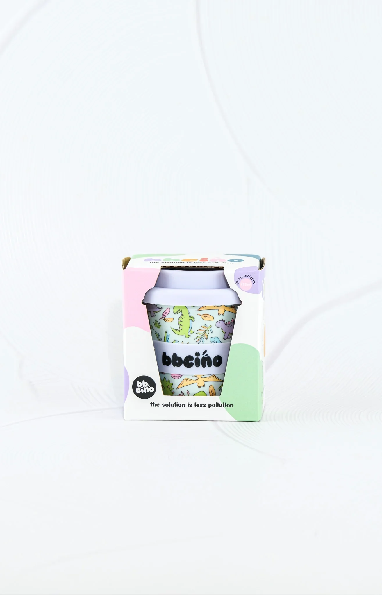 BBCino Kubek Dziecięcy Sipasaurus 240 ml 12+