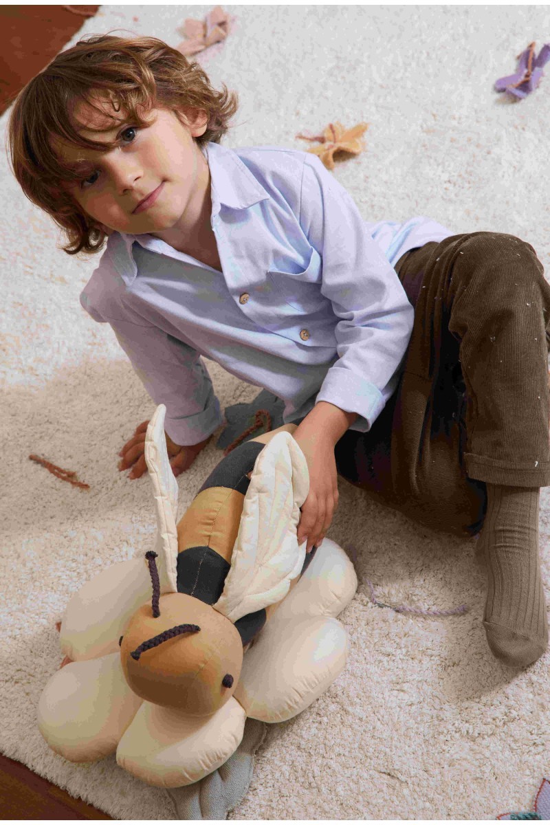 Lorena Canals Poduszka Buzzy Bee Planet Bee 140×80 cm