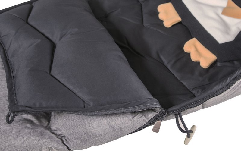 Voksi Śpiworek do wózka Urban Metaliczny Melange | 0+