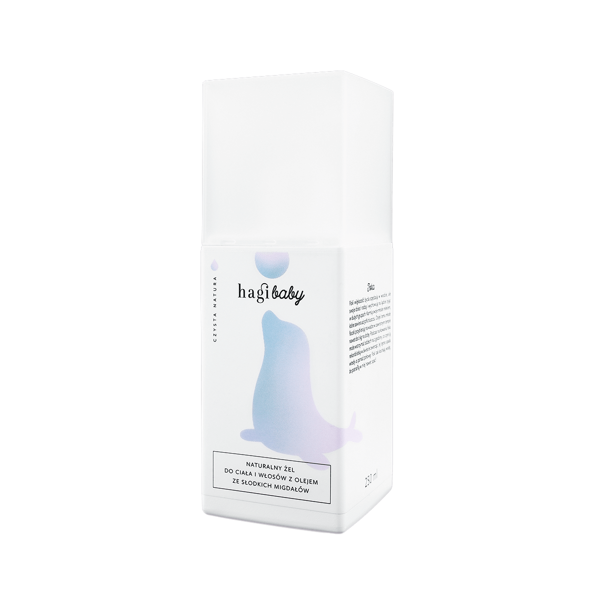Hagi Baby Naturalny żel do ciała i włosów z olejem migdałowym