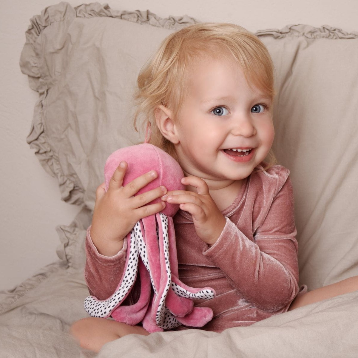 Mom's Care, Tari Zawieszka Ośmiornica - szara, pastelowa