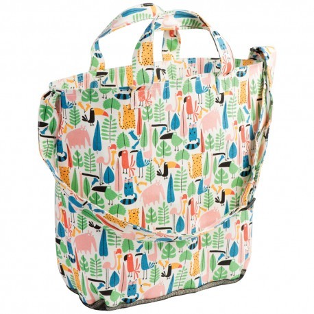 Torba Maison Petit Jour Anti-Sand Dżungla | Pojemna 43x35cm