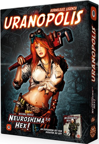Neuroshima Hex 3.0 Uranopolis - Gra strategiczna 1+ | Fabryka Wafelków