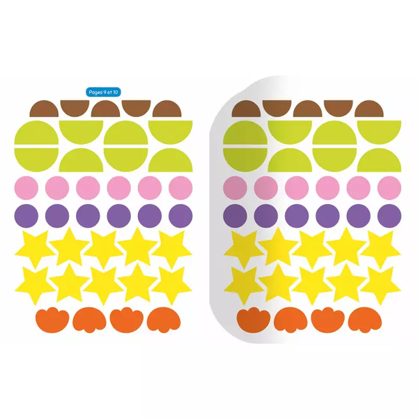 Auzou Moje Pierwsze Naklejki Kształty Dinozaur 3+