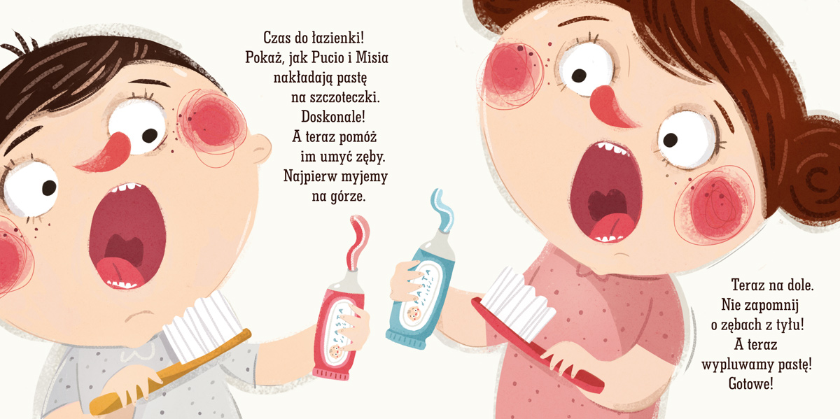 Pucio mówi dzień dobry - Książka Edukacyjna 1+