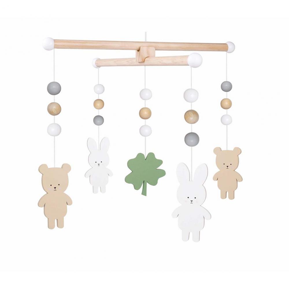 Jabadabado, Drewniane mobile miś i królik