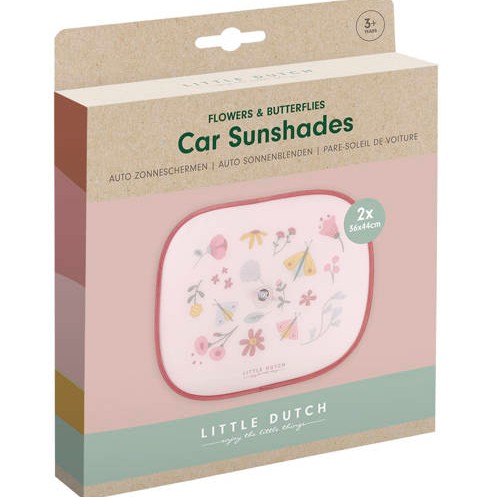Little Dutch Osłonki Przeciwsłoneczne UV Flowers & Butterflies 2szt