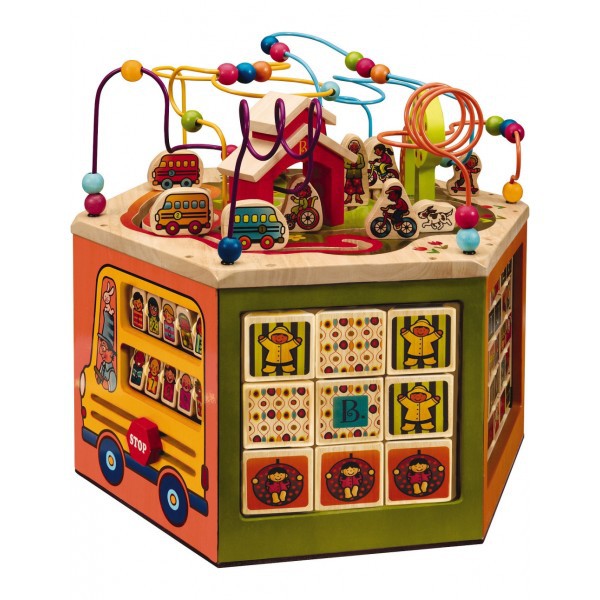 Btoys Gigantyczna Kostka Edukacyjna 6-ścianowa 18m+