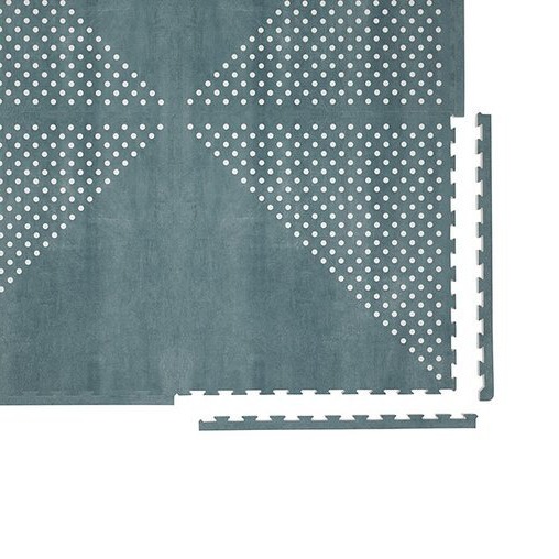 Toddlekind Mata Piankowa Puzzle Earth Marine Blue 0+ | Fabryka Wafelków