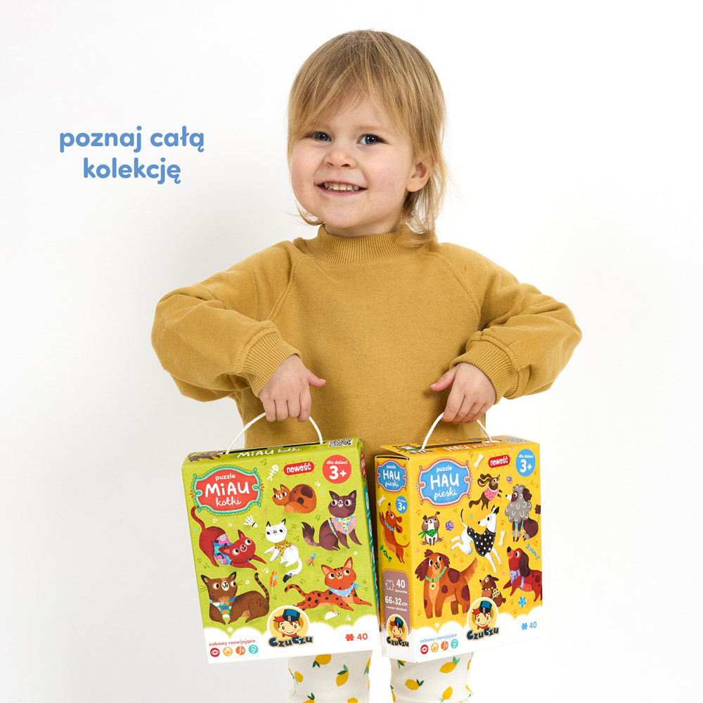 Puzzle duże dla 3 latka CzuCz pieski