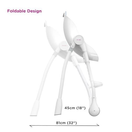 ORIBEL, Krzesełko do karmienia BŁĘKITNE KOLEKCJA DELICIOUS  Cocoon