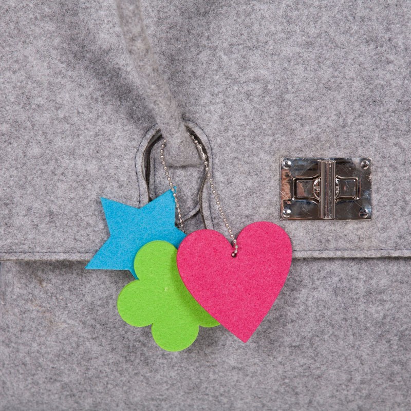 Torba do wózka filcowa z przewijakiem 45x18x35 cm