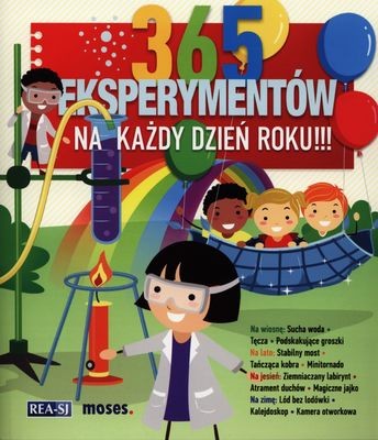 Książka 365 Eksperymentów na każdy dzień | Rea