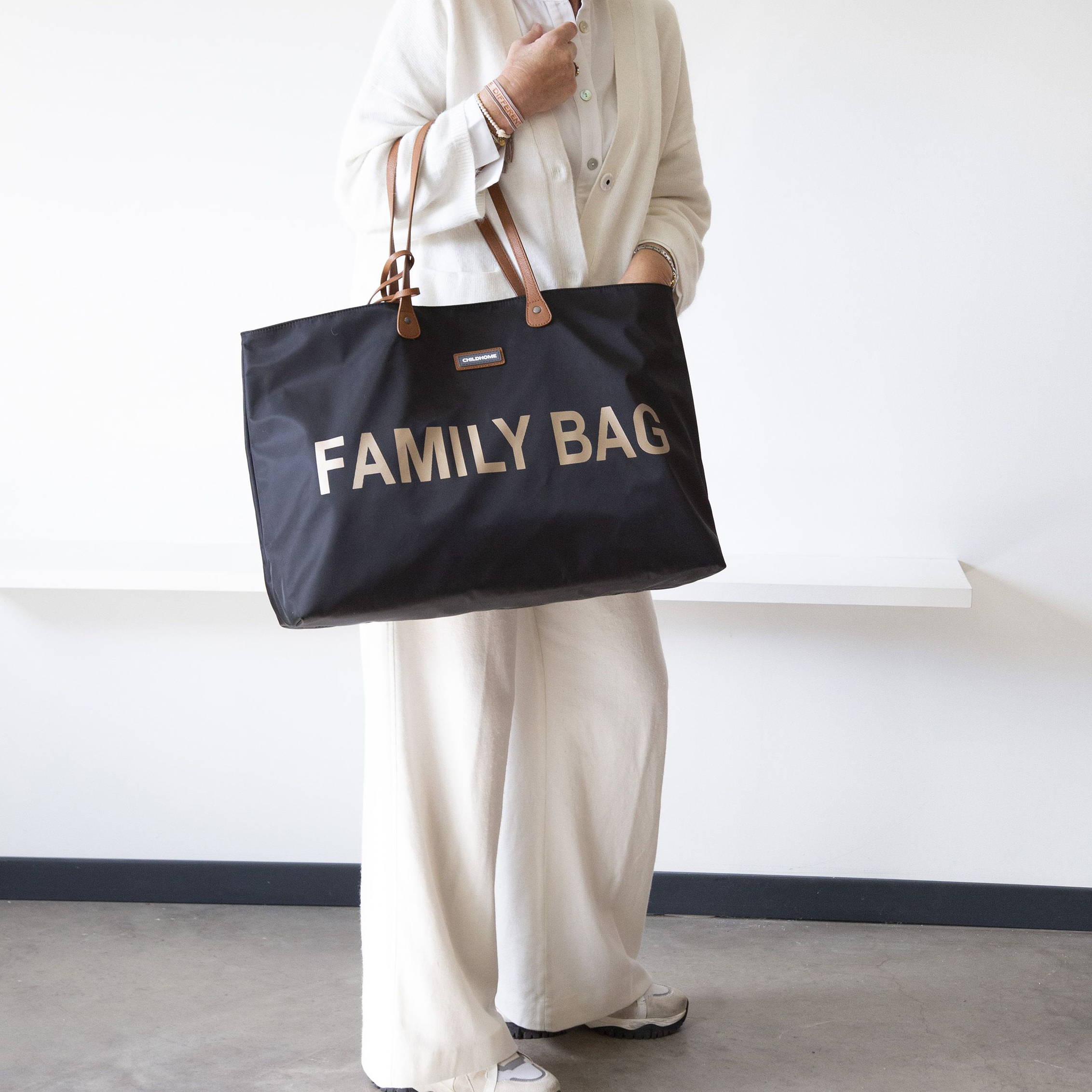 Childhome Torba Family Bag Czarna - Praktyczna dla Rodziców