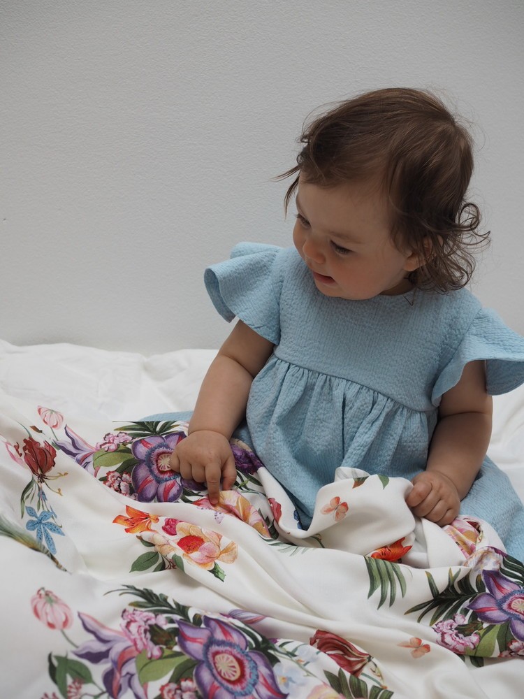 La Millou Otulacz Bambusowy Mgiełka Fringe King Size | 0+