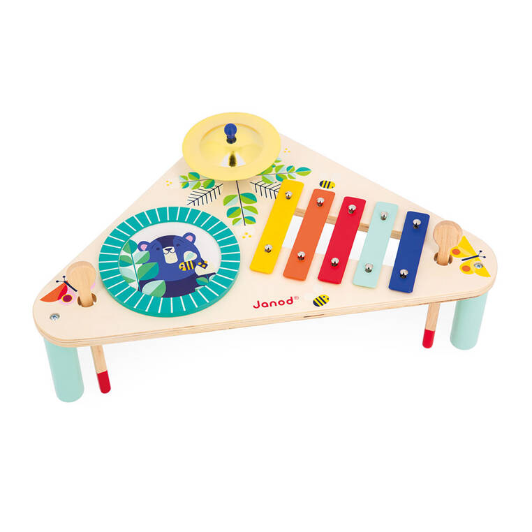 Janod Stolik Muzyczny Gioia Drewniany 12m+