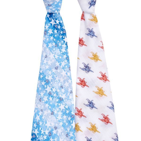 Aden & Anais Otulacz Muślinowy Superman 112cm 2szt 0+