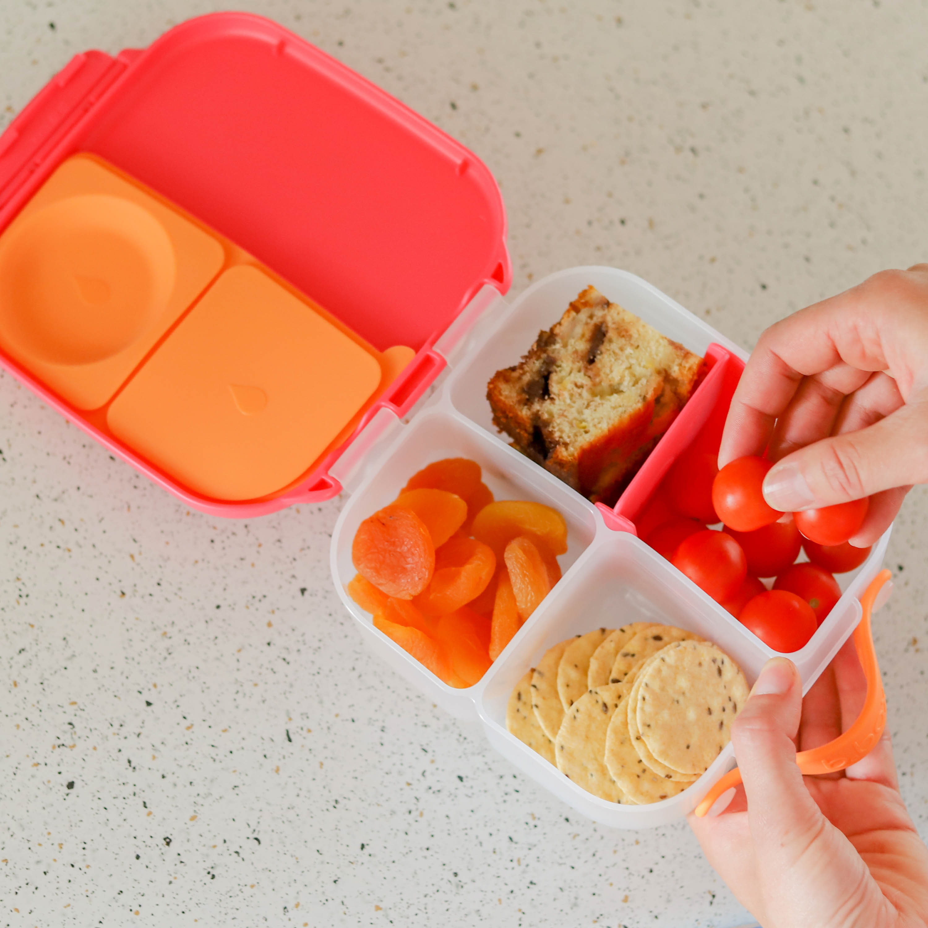 B.box Mini Lunchbox - Blue Slate 12m+