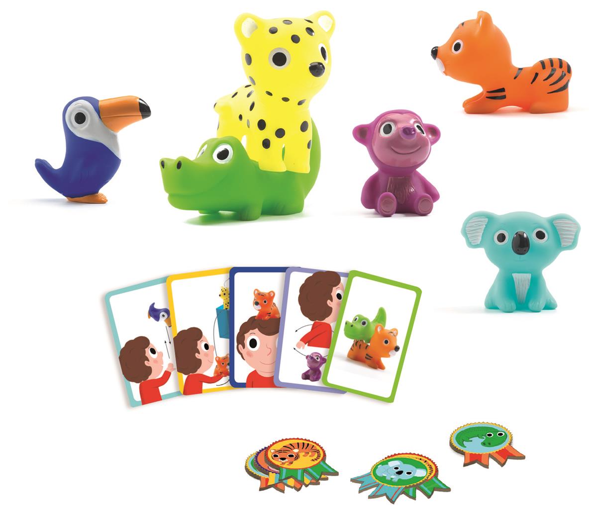 Djeco Gra Wyzwanie LITLLE ACTION 4+