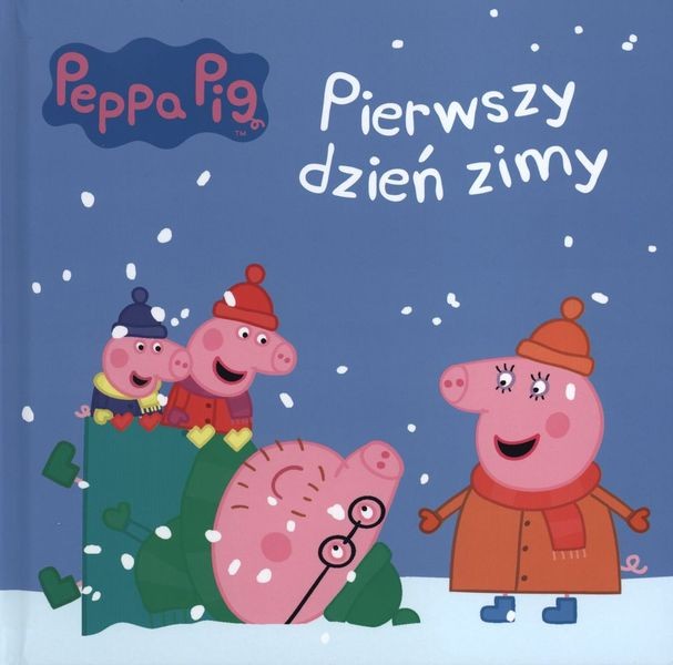 Świnka Peppa: Pierwszy dzień zimy - Książka dla dzieci 2+ | Fabryka Wafelków