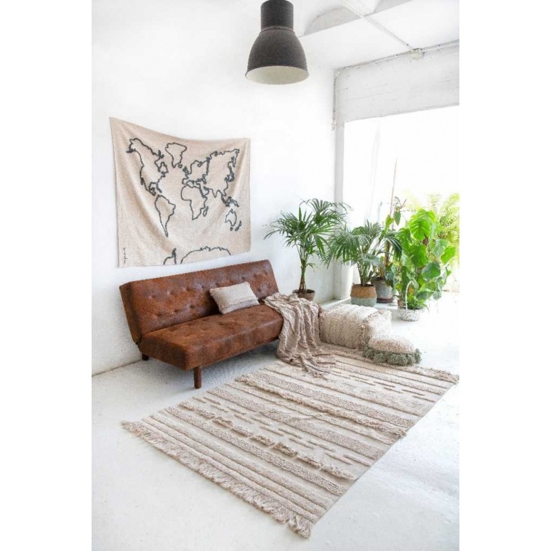 Lorena Canals Dywan Bawełniany Air Dune White L 170x240cm