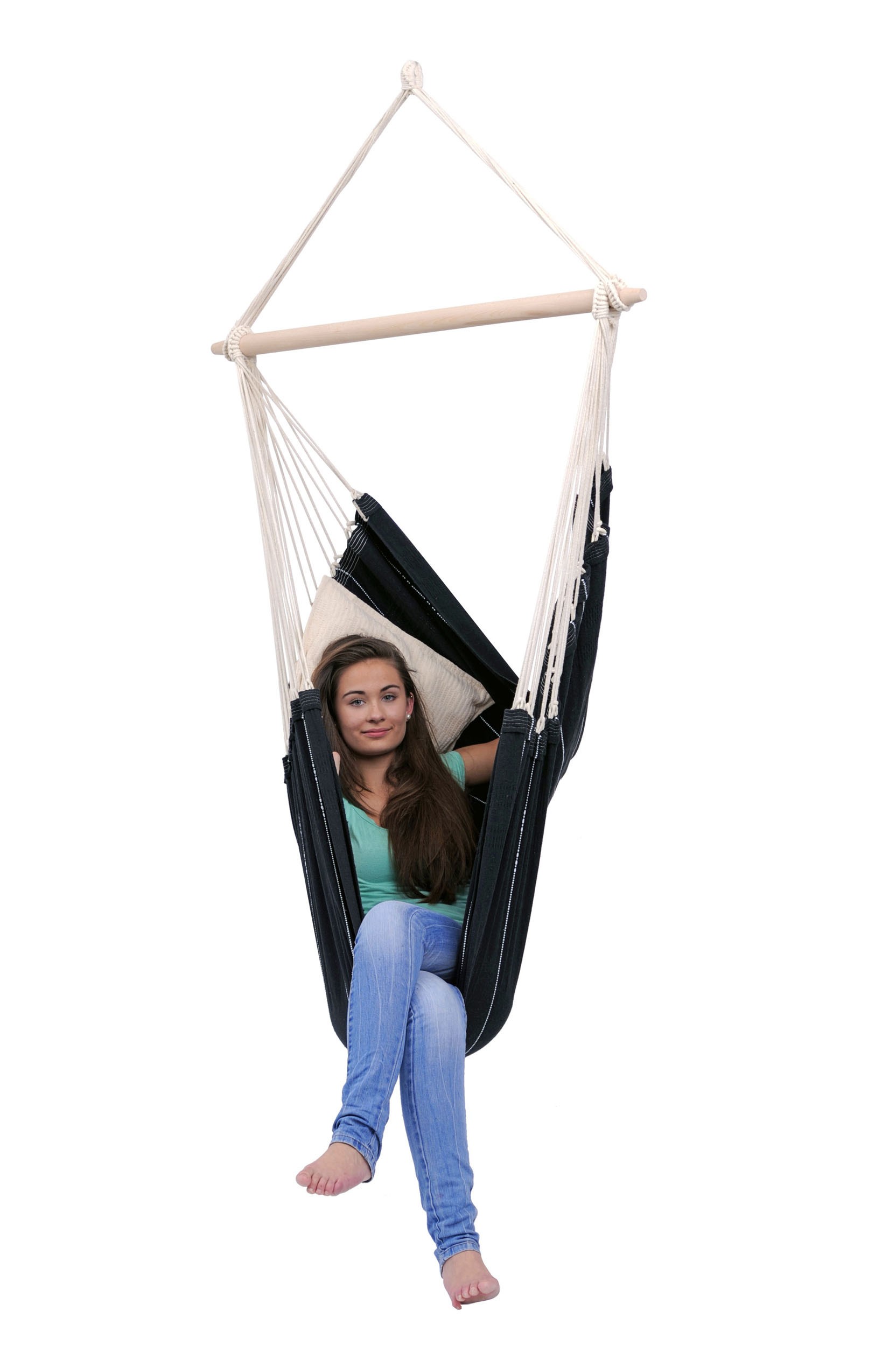 Amazonas Huśtawka hamakowa Brasil Black 150kg