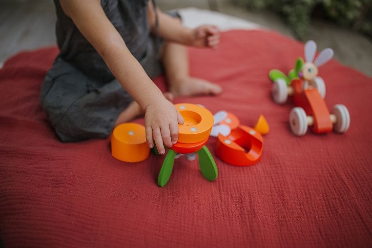 Janod Rakieta Magnetyczna z Królikiem 2+ lat