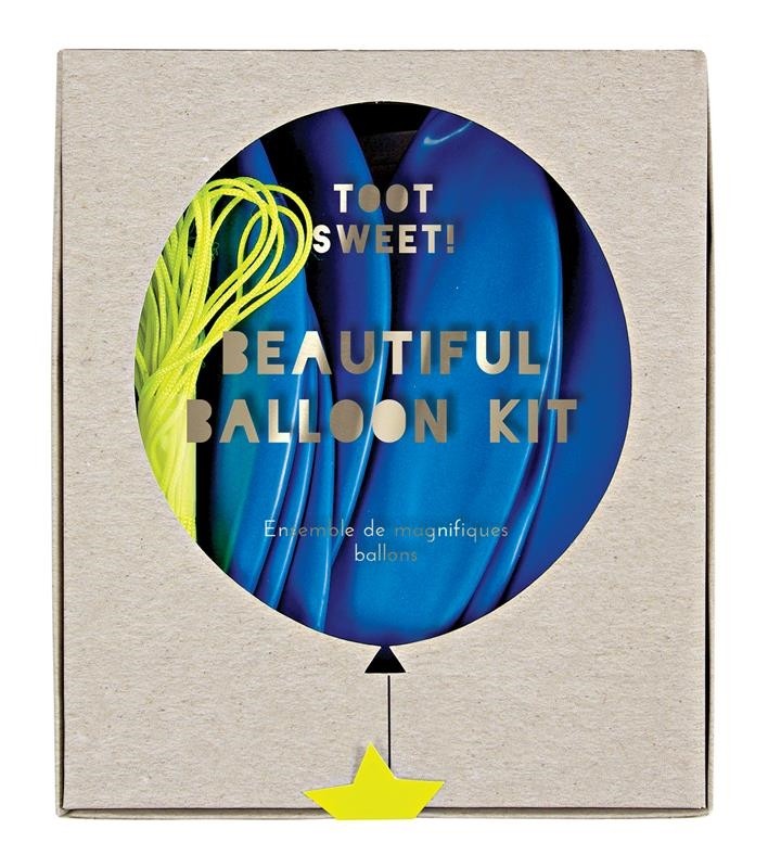 Meri Meri Zestaw Balonów Niebieski 46cm | Akcesoria Urodzinowe