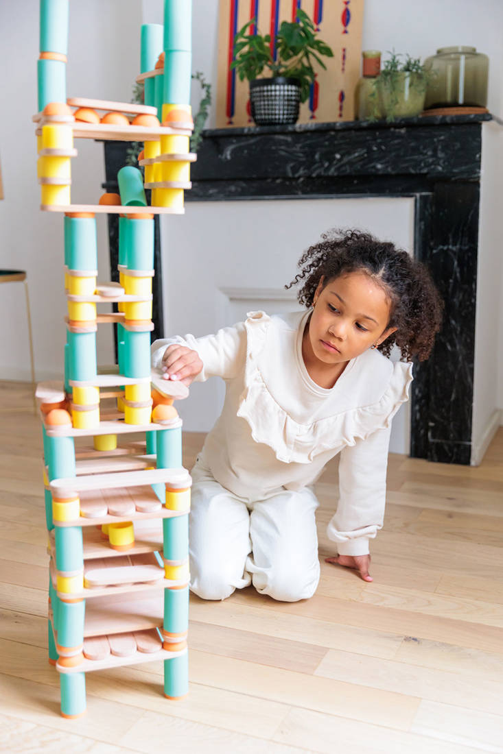 Oppi, Kreatywny Zestaw Konstrukcyjny Stix 108 el. 