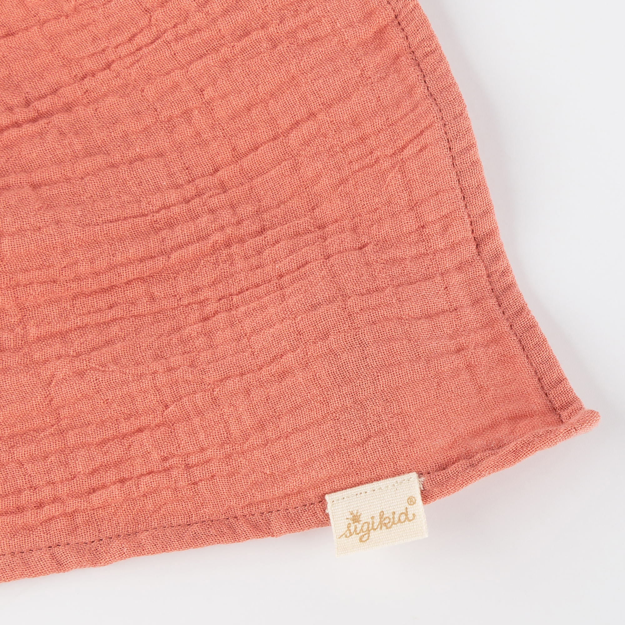 Pierwsza przytulanka – muślinowy komforter Króliczek, 36 cm | sigikid