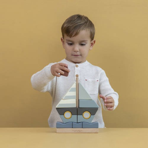 Little Dutch Łódeczka do układania 14el 1+