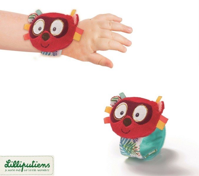 Lilliputiens Grzechotka na rękę Lemur Georges 0+