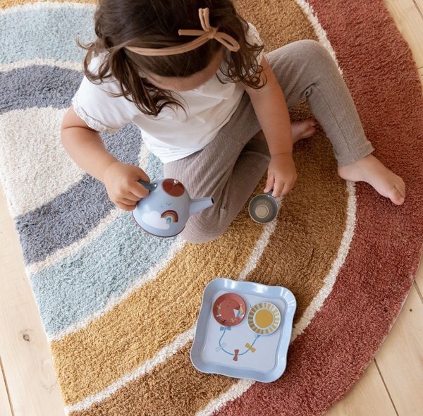 Little Dutch Dywan Tęcza Pure & Nature 80x130cm