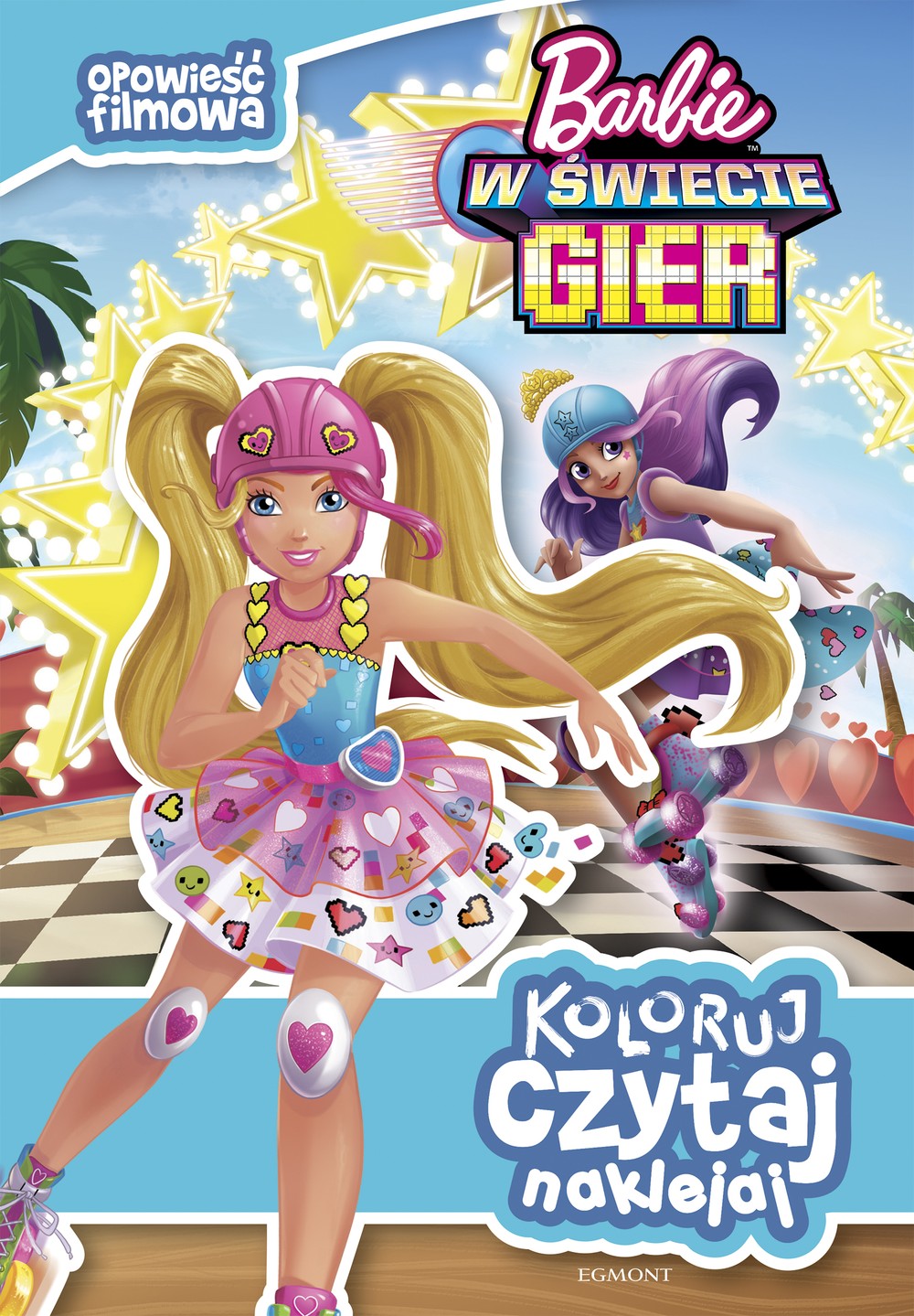 Egmont Barbie w świecie gier Książeczka 3+